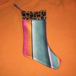 Leopard and Serape Stocking